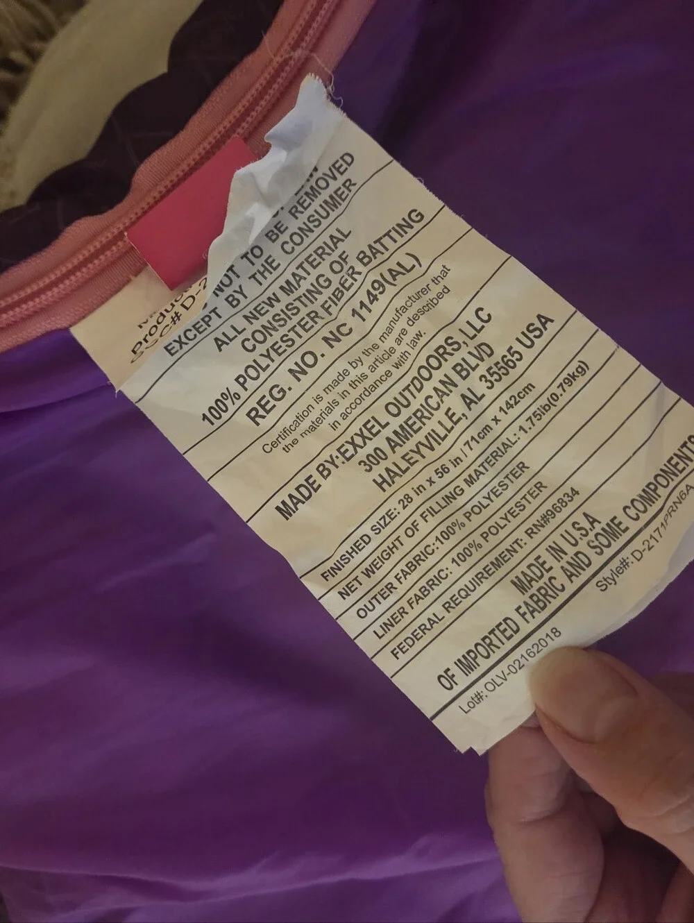Disney Princess Sleeping Bag